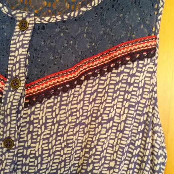 Xhilaration Open Accent Lightweight Romper Size XL - Picture 8 of 10